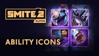 SMITE 2 - Desk Dive Ability Icons