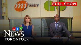 GO Transit impacted by railway dispute to resumes  CTV News Toronto at Noon for Aug. 26 2024