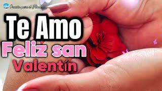 Feliz día de san Valentín para ti Hermoso mensaje de san Valentín 14 de febrero