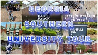 GEORGIA SOUTHERN UNIVERSITY OFFICIAL TOUR 2021tour with me