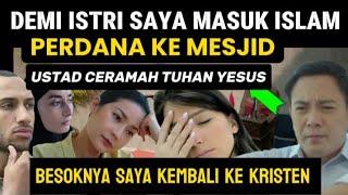 DAHSYAT  KESAKSIAN JENDRAL PULANG DARI MESJID PUTUSKAN KEMBALI KE TUHAN YESUS