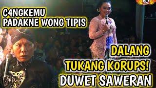 Pak seno ngam0k mergo diudal wadine karo tatin tukang k0rupsi duwet saweran #tatintitot #dalangseno