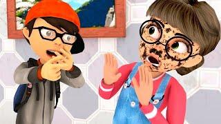 Scary Teacher 3D - Nick and Tani - Couple Prank Nick retorted Tani  - Scary Teacher 3D Animation