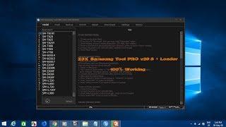 Z3X Samsung Tool PRO v29.5 + Loader 100% Working Tested 6-5-2018