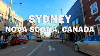 Sydney Nova Scotia Canada - Driving Tour 4K