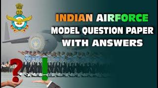 Indian Air Force Exam Model Question Paper with Answers  Muppadai Training Academy