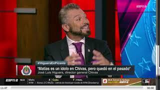 El director general de Chivas José Luis Higuera estuvo en fútbol picante @Chivas #Chivas #ESPN