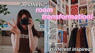 PINTEREST ROOM TRANSFORMATION  2021 aesthetic room transformation