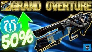 GRAND OVERTURE Missile Buff Destiny 2 Huge Burst Damage