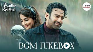 Radhe Shyam BGM Jukebox HD - Radhe Shyam BGMs HD - Radhe Shyam Love BGMs - Prabhas  Pooja Hegde