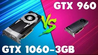 GTX 1060-3GB vs GTX 960 Comparison