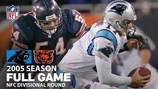 FULL GAME Carolina Panthers vs. Chicago Bears  NFL 2005 Season NFC Divisional Round