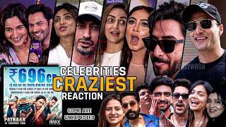 Celebrities CRAZIEST Reaction on Pathaan Movie Breaking Box Office Record cross 700 crores Mark