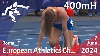 Cathelijn 400mH 76cm European Athletics Championships - 07-06-2024