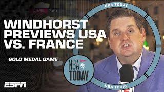 USA vs. France FOR THE GOLD  Previewing Embiid and AD vs. Wemby  NBA Today