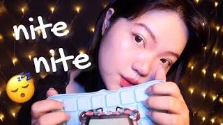 ASMR SLEEP NOW   water sounds glass & silicone tapping
