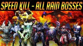 DESTINY ALL RAID BOSSES KILLED AS FAST AS POSSIBLE D1 & D2