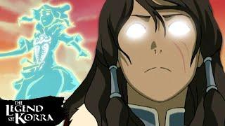 Every Time Korra Enters the Avatar State   The Legend of Korra