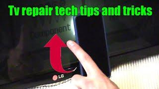 3 Ways to Troubleshoot LED LCD TV with a Black Screen TV repair part 1