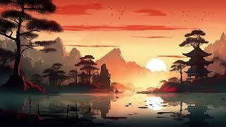 Beautiful Japanese Music  3 Hours Relaxing Instrumental Asian Music For Stress Relief & Study