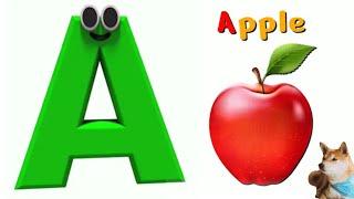 Phonics Song with TWO Words - A For Apple - ABC Alphabet Songs with Sounds for Children