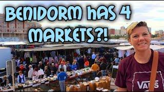 Benidorm - 4 main markets - Where they are and what do they sell 