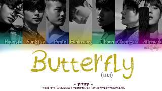 BTOB 비투비 – BUTTERFLY 나비 Color Coded Lyrics EngRomHan가사