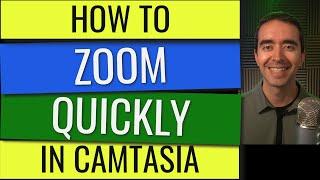 How to Zoom In and Out Quickly in Camtasia