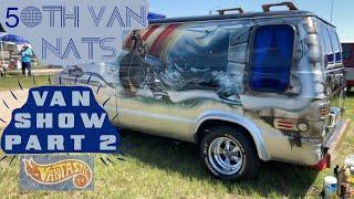 50th Nationals Van Show Walk Through Part 2 Custom Vans Everywhere head on a swivel