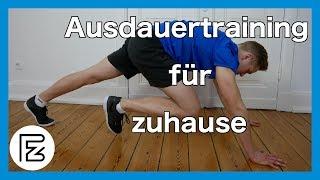 Ausdauertraining zuhause  Cardiotraining zum Nachmachen für Einsteiger und Fortgeschrittene