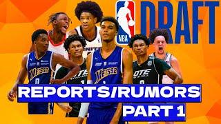 NBA Mock Draft 2023 Pt 1 All Rumors Surrounding Each Player - Picks 1-10