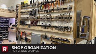 Shop Organization - Part 2 Tool Storage