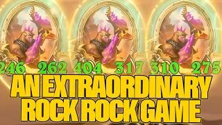 The Stars Align for Just An Absurd Amount of Golden Rock Rocks  Dogdog Hearthstone Battlegrounds