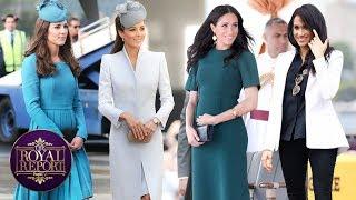 The Best Looks From Kate Middleton & Meghan Markle In 2019  PeopleTV