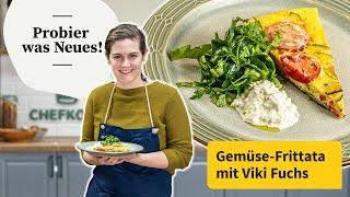 Viki macht Gemüse-Frittata – schnelles Abendessen low carb  Probier was Neues  Chefkoch