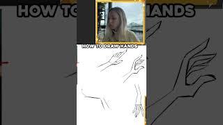 how to #draw HANDS