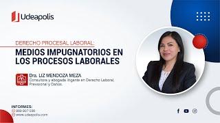 Medios Impugnatorios en los Procesos Laborales  Liz Odilia Mendoza Meza