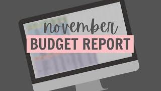 November Budget Wrap Up