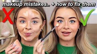 Common MAKEUP MISTAKES  and how to FIX THEM 