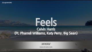 Calvin Harris-Feels Ft. Pharrell Williams Katy Perry Big Sean Karaoke Version