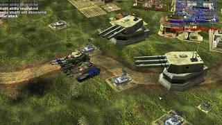 USA BOSS + Faction CHI BOSS vs 7 China BOSS - Command & Conquer Generals Apocalyptic