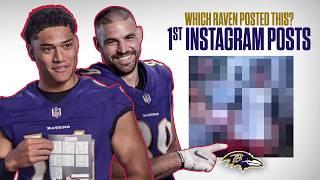 Kyle Hamilton Mark Andrews Ravens Guess Teammates First Instagram Post  Baltimore Ravens