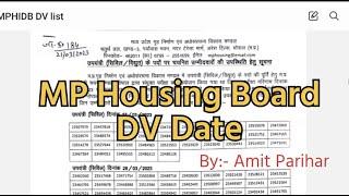 MP Housing Board DV Date CivilElectrical  ByAmit Parihar 