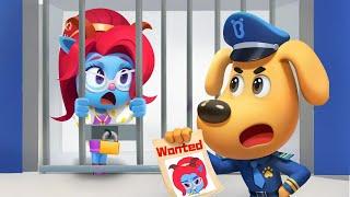 Sheriff Labrador Police Chase  Detective Story  Safety Tips  Kids Cartoons