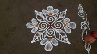 simple and easy rangoli design 2*2dots small beautiful kolam daily muggulu Anusworld