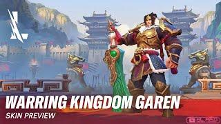 Warring Kingdom Garen  Patch 3.0  Skin Preview - League of Legends Wild Rift