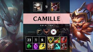 Camille Top vs Kled Legendary - KR Grandmaster Patch 14.17