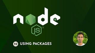 Node.js Tutorial - 52 - Using Packages