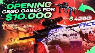 OPENING CSGO CASES FOR $10000 on GGDROP ggdrop promo code 2023