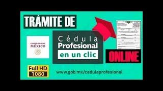 Tramitar la CÉDULA PROFESIONAL ACTUAL  - Muy Facil ⏰ Nuevo metodo de pago por medio de ventanilla⏰